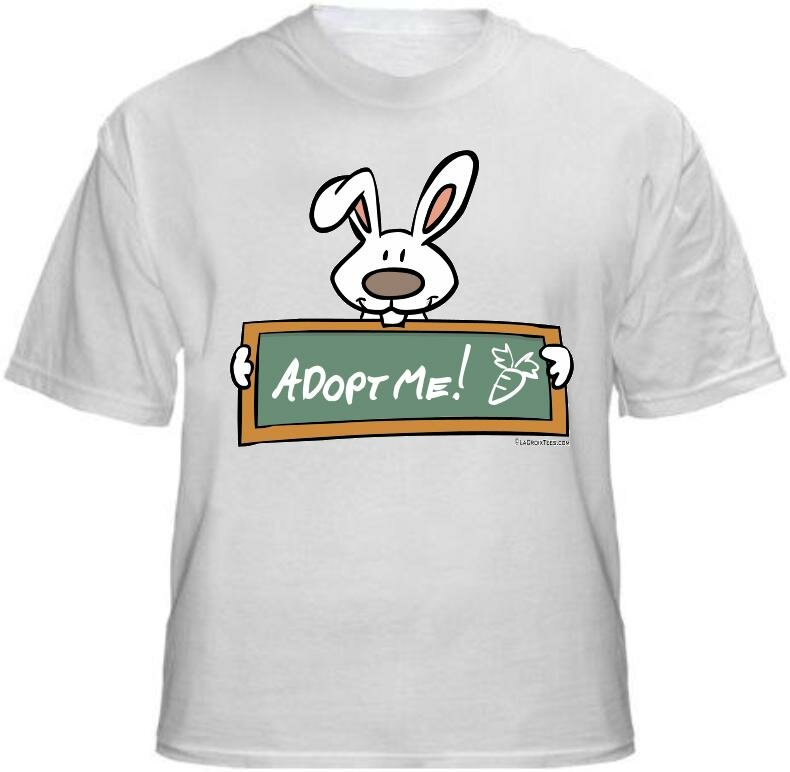 T-shirt Front: Adopt Me! (Bunny) T-Shirt